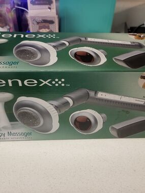 Handheld Therapy Massager - Gray/White